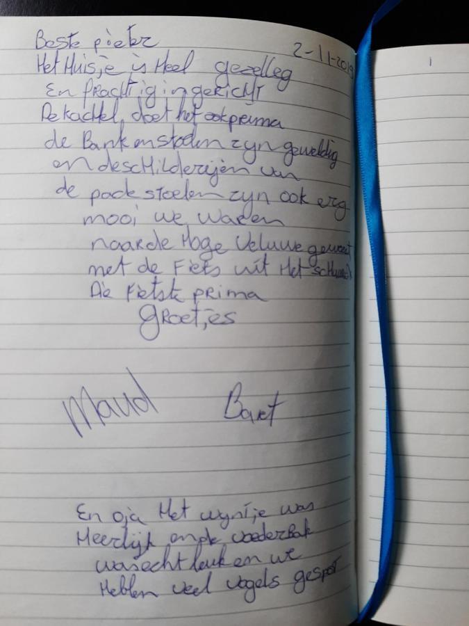 Boshuis Turquoise / Smaakvol Genieten Op De Veluwe Hoenderloo Dış mekan fotoğraf